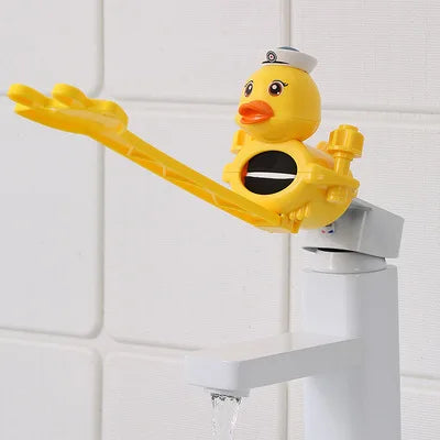 Children Cartoon Faucet Extender Bath Toys Kids Hand