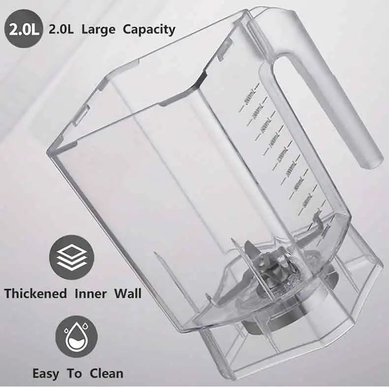 1800w Heavy Duty Commercial Grade Blender Mixer Juicer