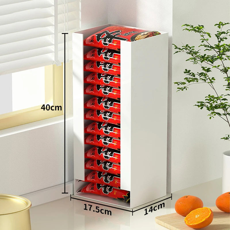 Multi Functional Instant Noodle Storage Box Organizer Ramen