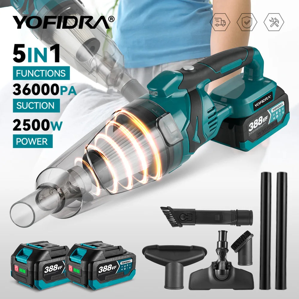 Yofidra In Cordless Handheld Electric Vacuum Cleaner Rechargeable