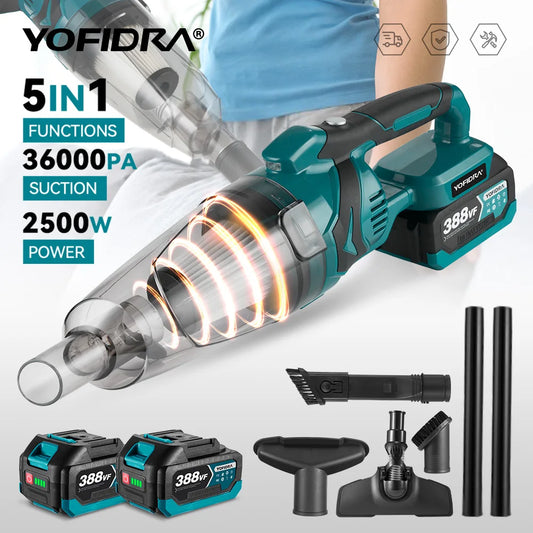 Yofidra In Cordless Handheld Electric Vacuum Cleaner Rechargeable