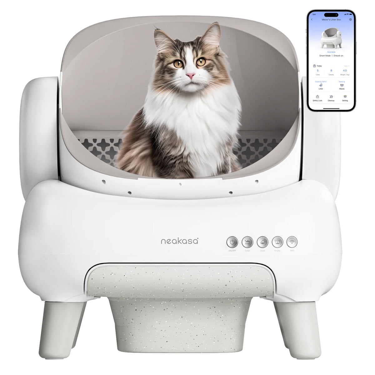 Neakasa Cat Toilet Self Cleaning Automatic Toilet App
