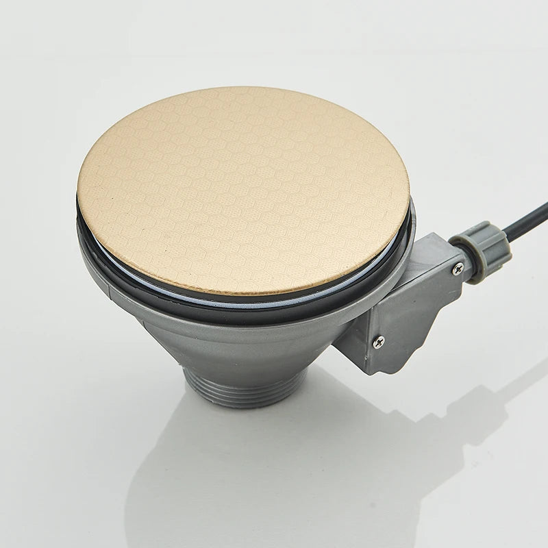 Golden Stainless Steel Sink Smart Digital Display Integrated