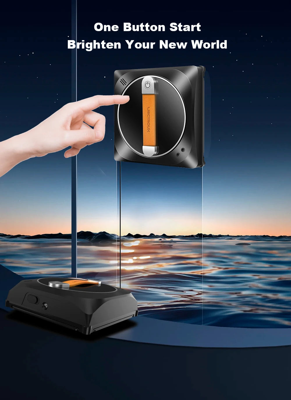Window Cleaning Robot Liectroux Yw910 Double Water Spray