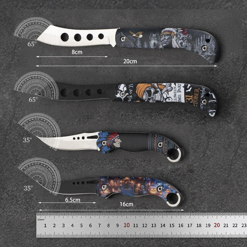 Folding Knife Eating Meat Knife Cutting Fruit Knife