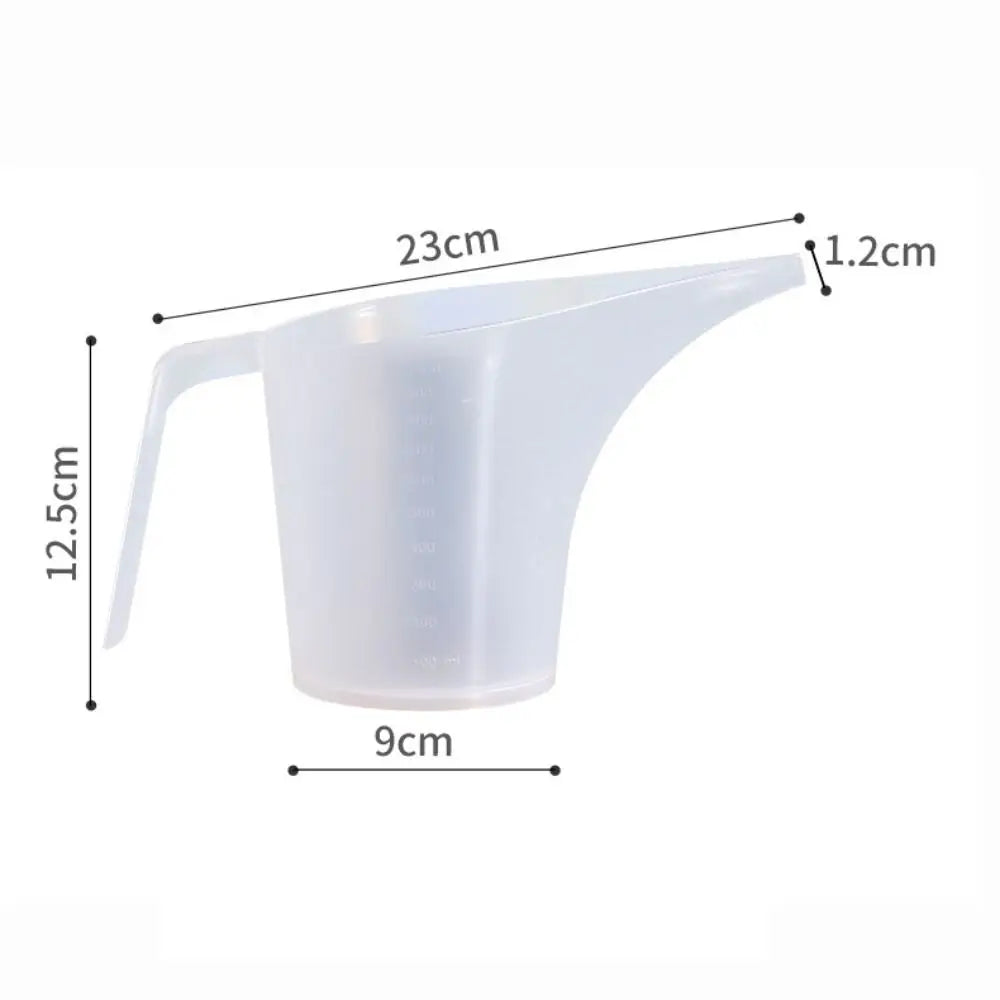 1000ml Tip Mouth Measuring Cups Plastic Graduated Funnel