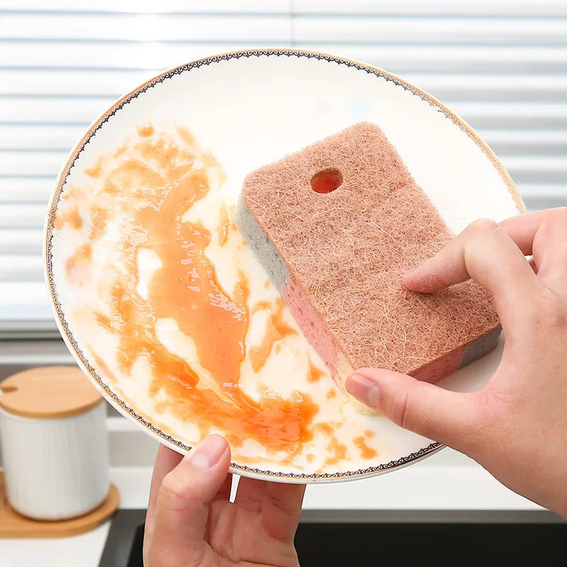 Dual Sided Dish Sponge Colorful Cellulose Sponges Utensil