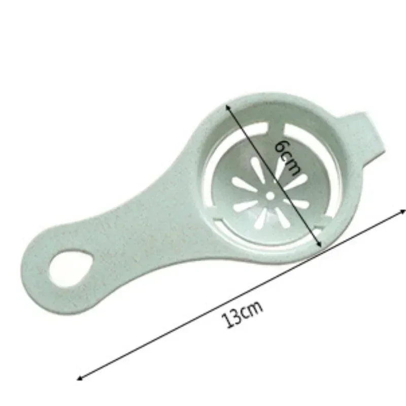 1pc/4pcs Wheat Straw Egg White Separator Egg Yolk
