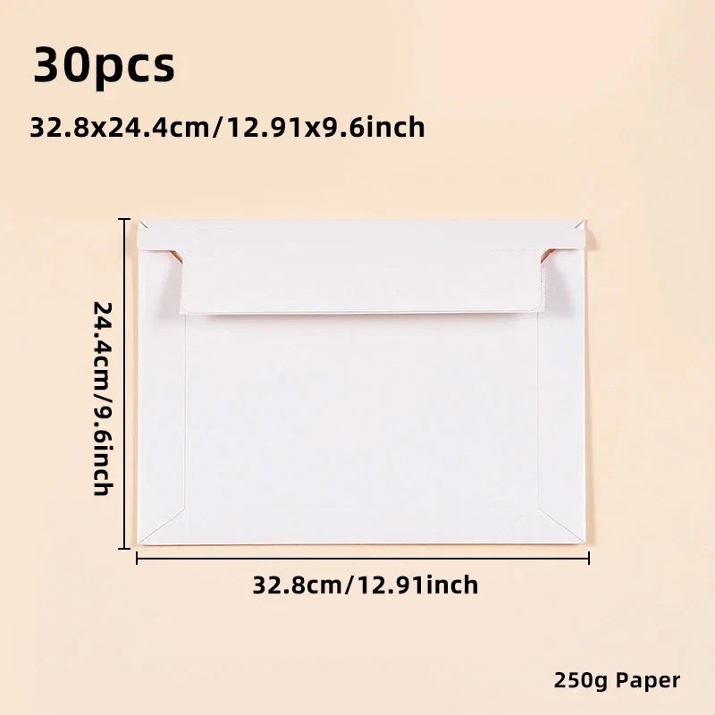 30pcs Envelope A3 A4 A5 A6 Postcards Message