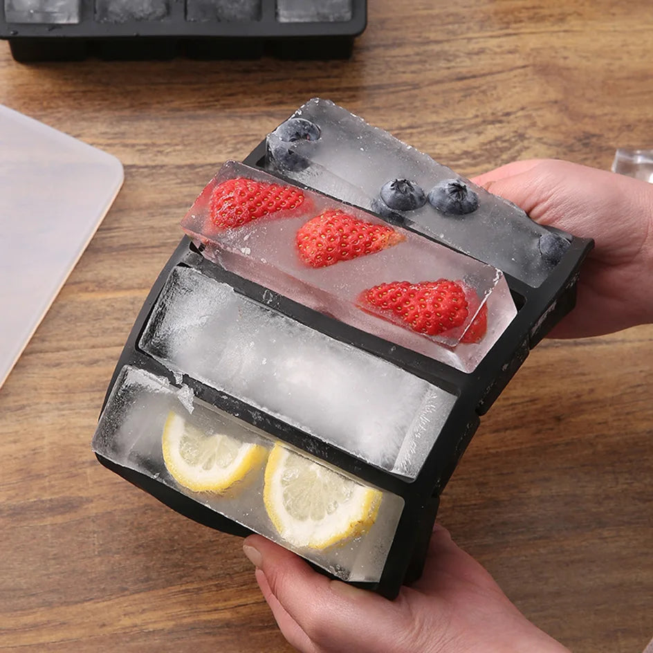 Ice Cube Tray Lid Large Long Ice Mold