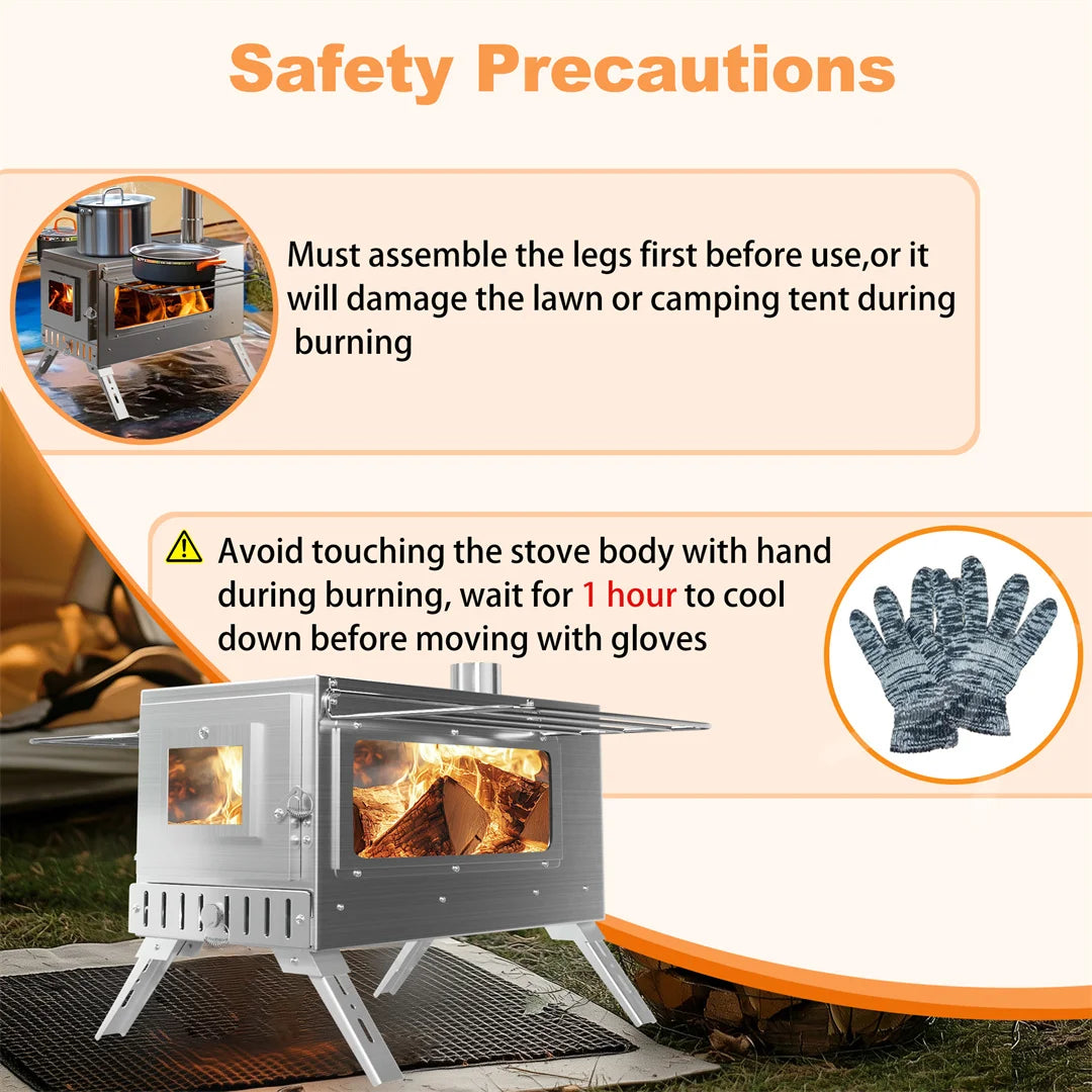 Tent Stove Unho Wood Burning Stove Wood Stove
