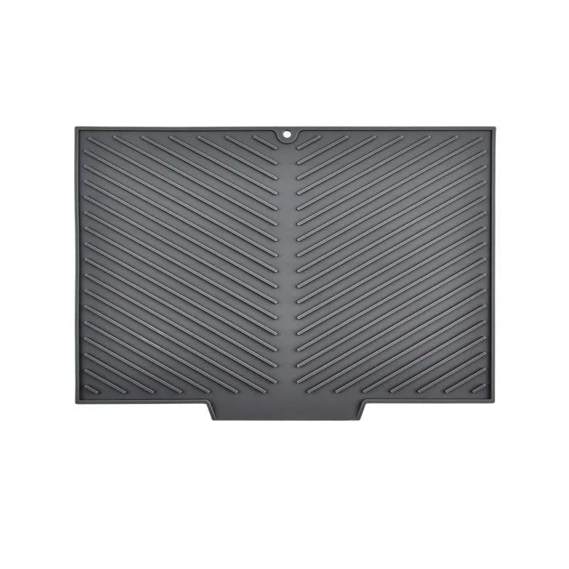 Dish Drying Mat-Silicone Drying Pad Counter Non-Slip Drain