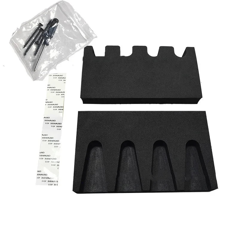 Rack Organizer Slots Soft Foam Pistol Holder Gun