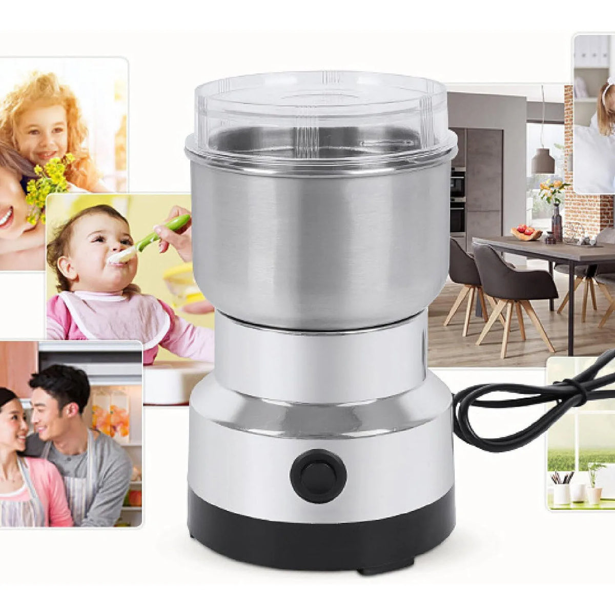 Blade Grain Grinder Coffee Chopping Electric Coffee Grinder
