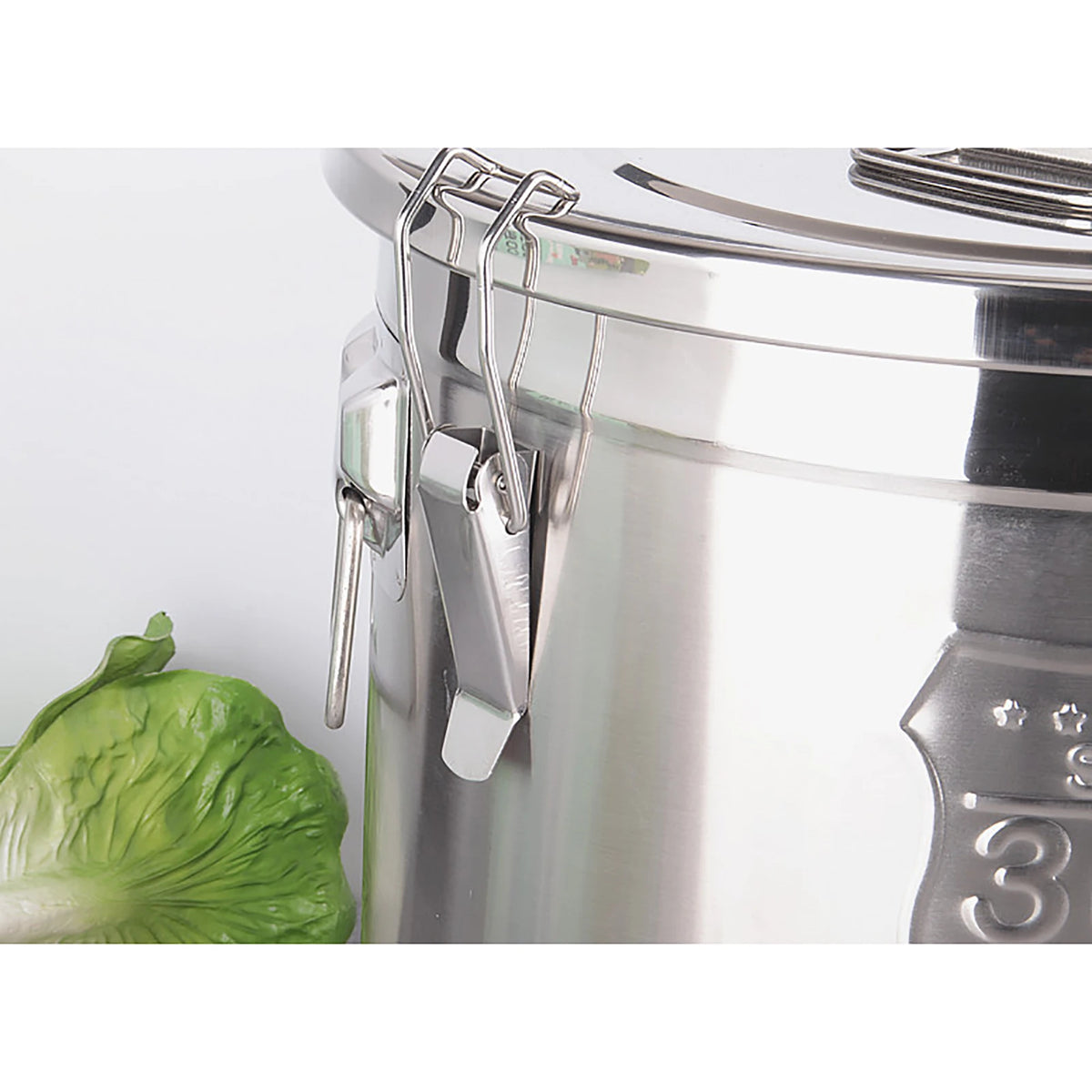 6l/12l Stainless Steel Cereal Container Rice Oil Storage