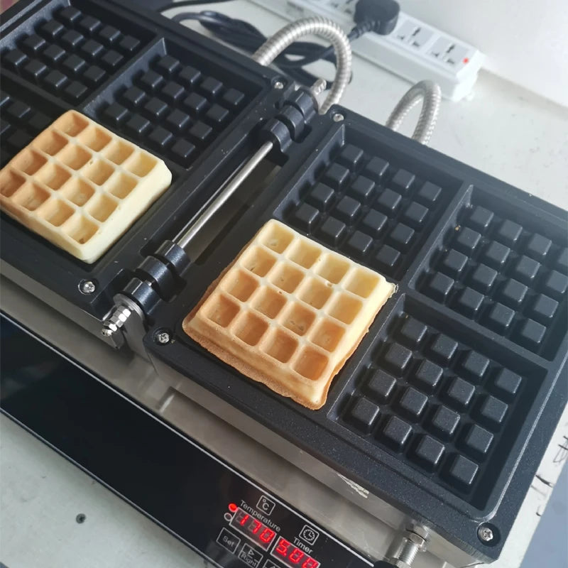 Professional Electric Waffle Maker Cooking Appliances Breakfast
