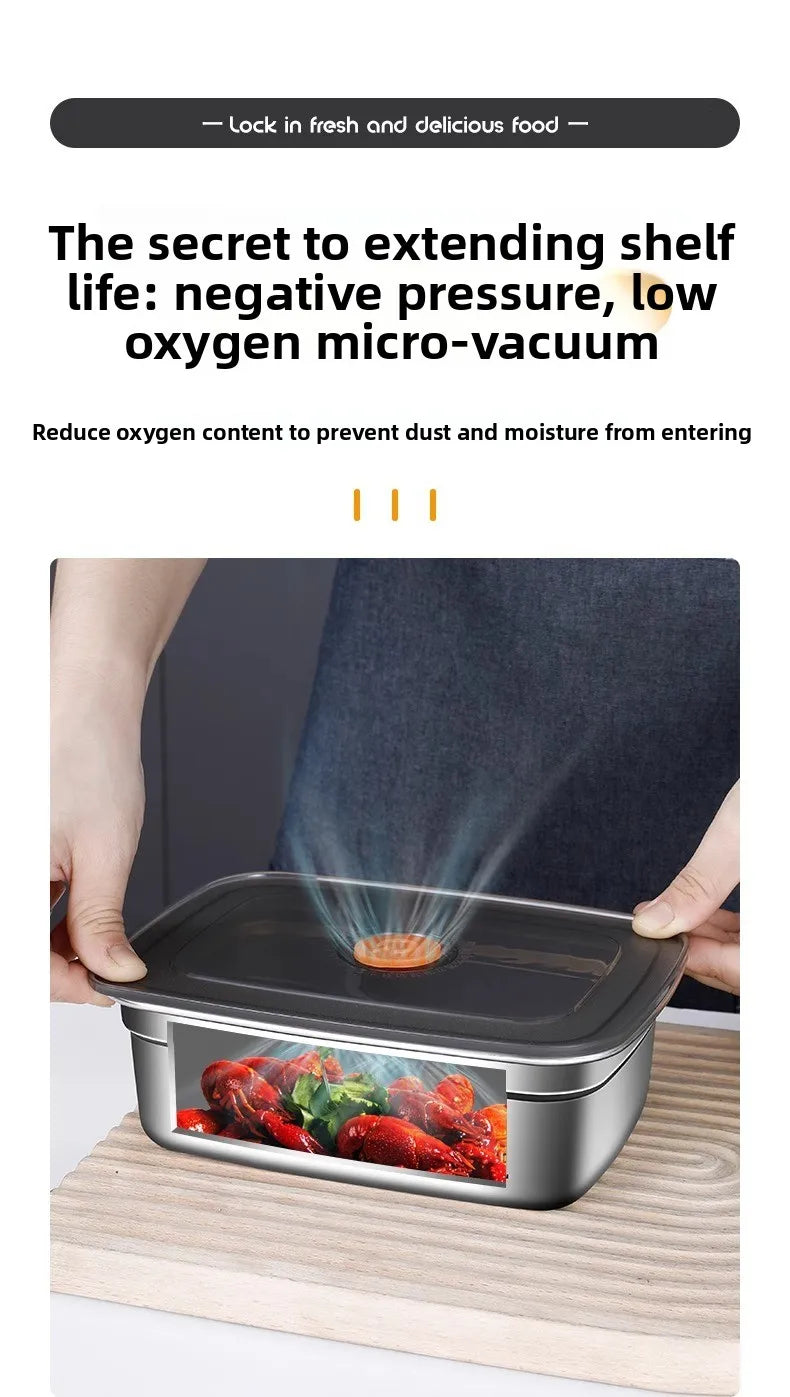 Food Grade 316 Stainless Steel Airtight Container Lid