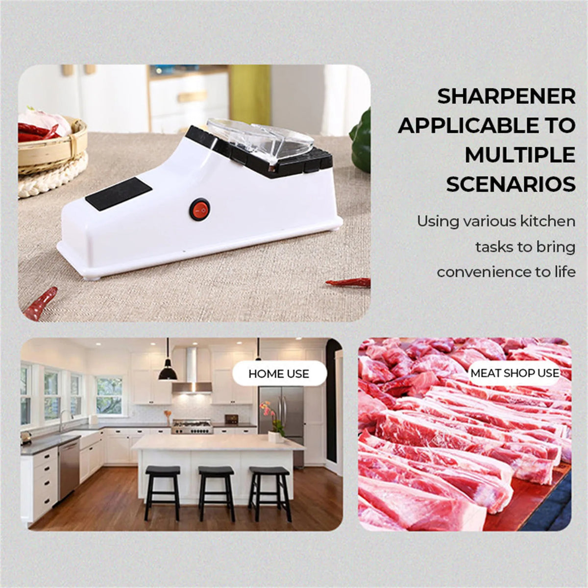 Electric Knife Sharpener Professional Knife Sharpener Fast