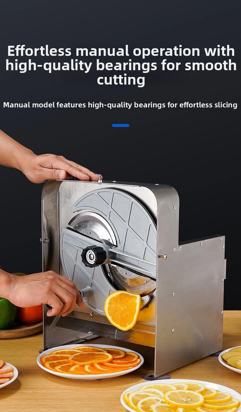 Electric Vegetable Cutter Automatic Feeding Food Processor French