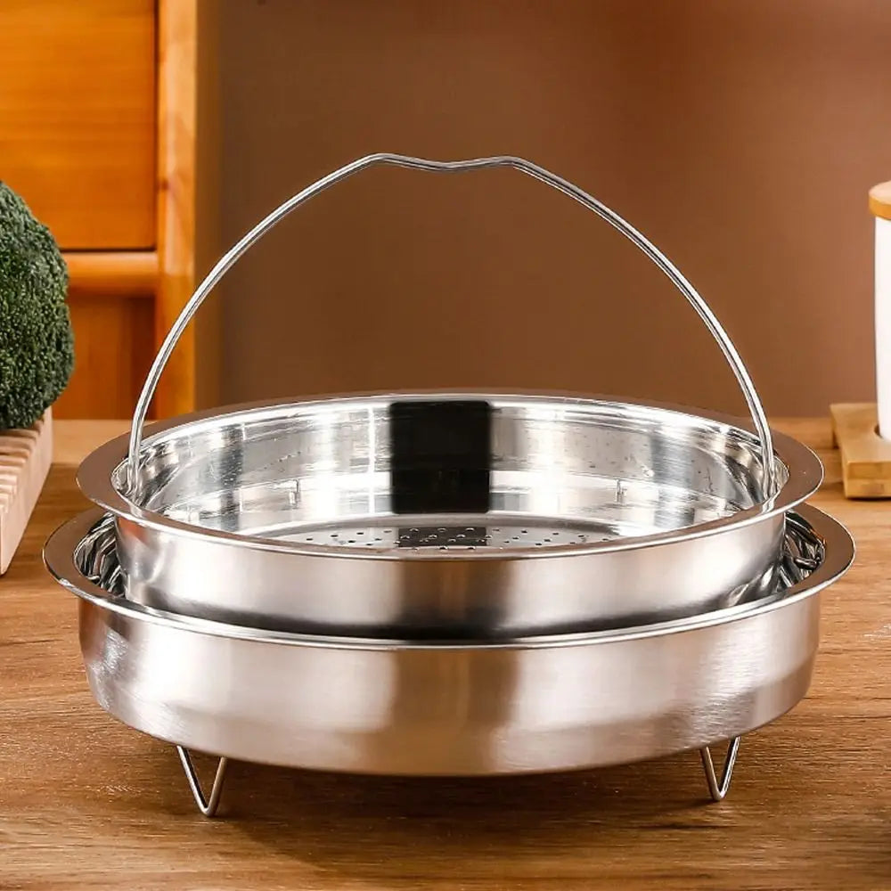 Stainless Steel Food Steamer Basket Pressure Cooker Steamer