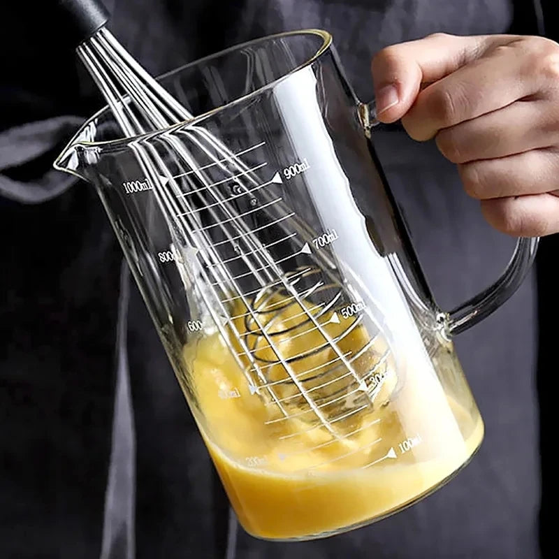 Ywdl 250-1000ml Food Grade Glass Measuring Cups Kettle