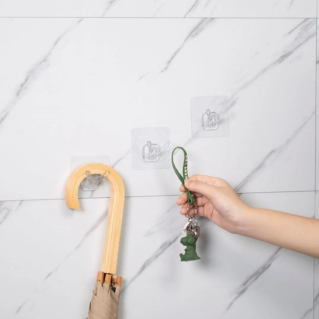 Adhesive Razor Hook Shaving Shaver Shelf Storage Holder