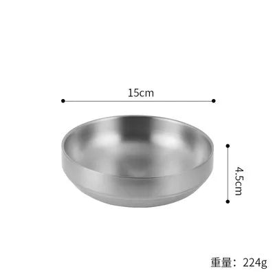 Korean 304 Stainless Steel Sauce Dish Small Dish