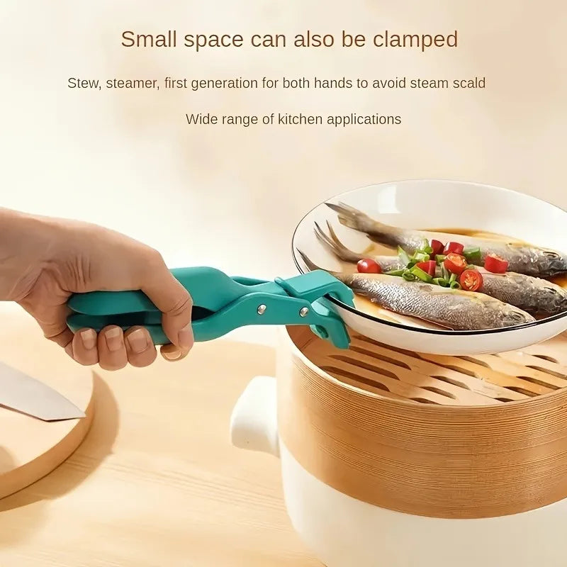 1/2pc Anti-Scald Gripper Clip Heat-Resistant Clip Moving Plate