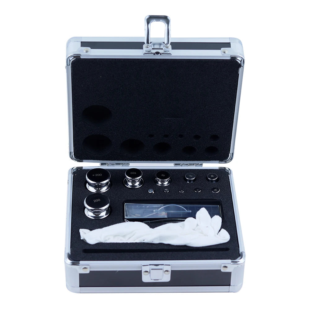 F1 Grade 24pcs 1mg-500g 304 Stainless Steel Digital