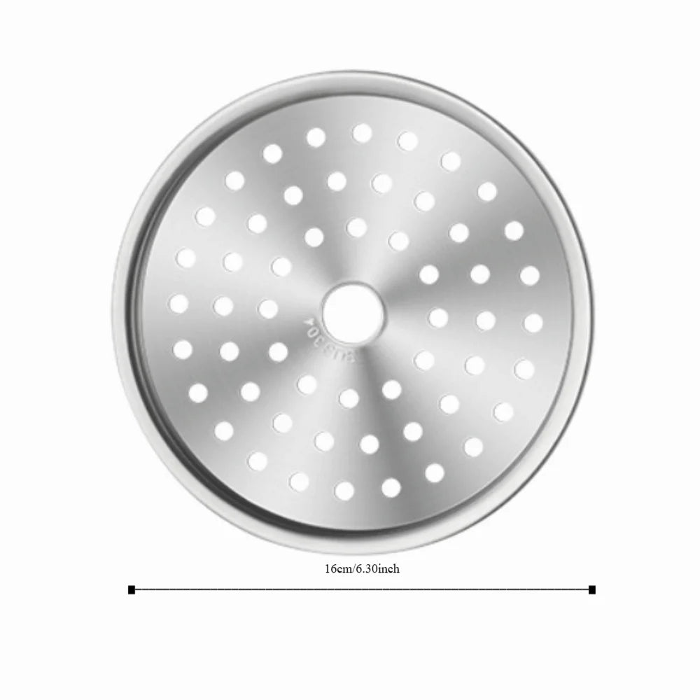 Durable Stainless Steel Steamer 16-34cm Compartment Steamed Rice