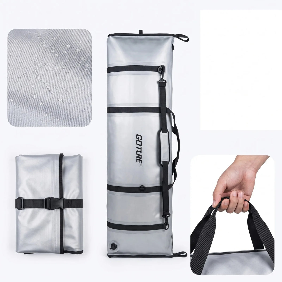 Goture Large Capacity Insulated Fish Cooler Bag Tpu