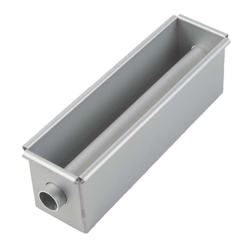Aluminium Alloy Square Bread Loaf Pan Center Tube
