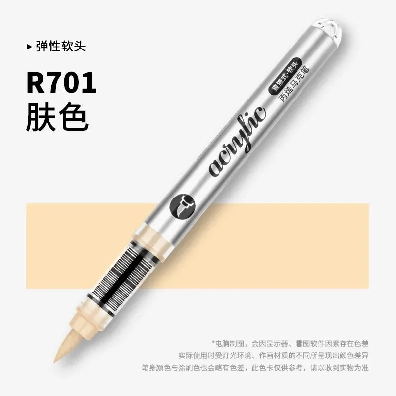Grasp 120/1 Colors Acrylic Markers Brush Tip Paint