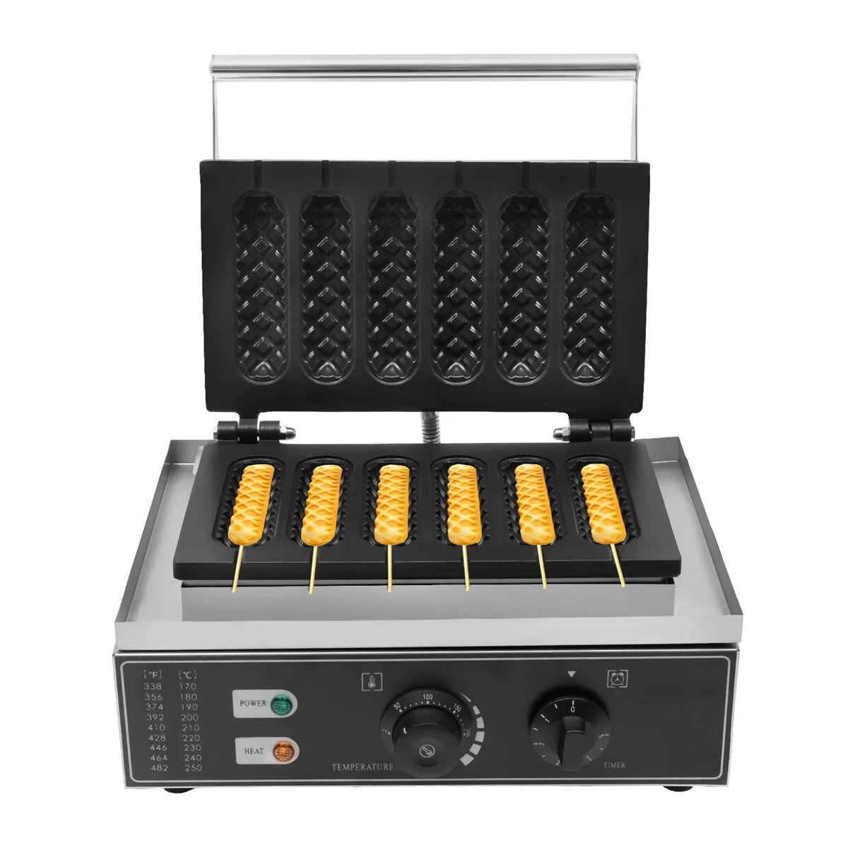 1500w Dog Machine Molds Time Temp Control Non-Stick