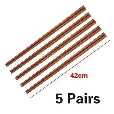 Long Chopsticks Noodles Fried Pot Chinese Style Wooden