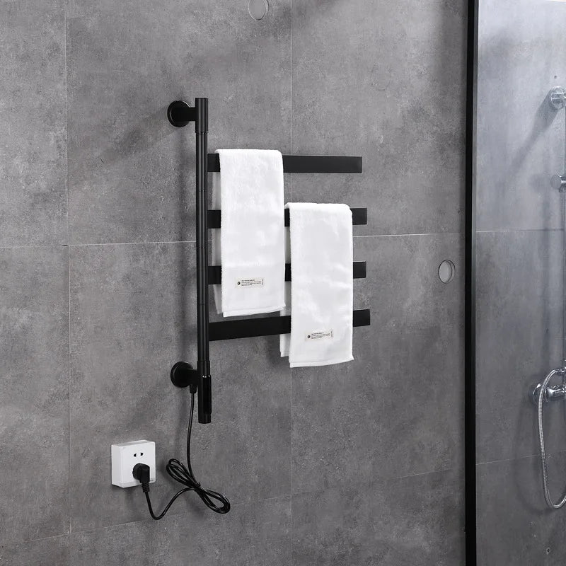 Electric Towel Holder Bathroom Heater Towel Rack Electric