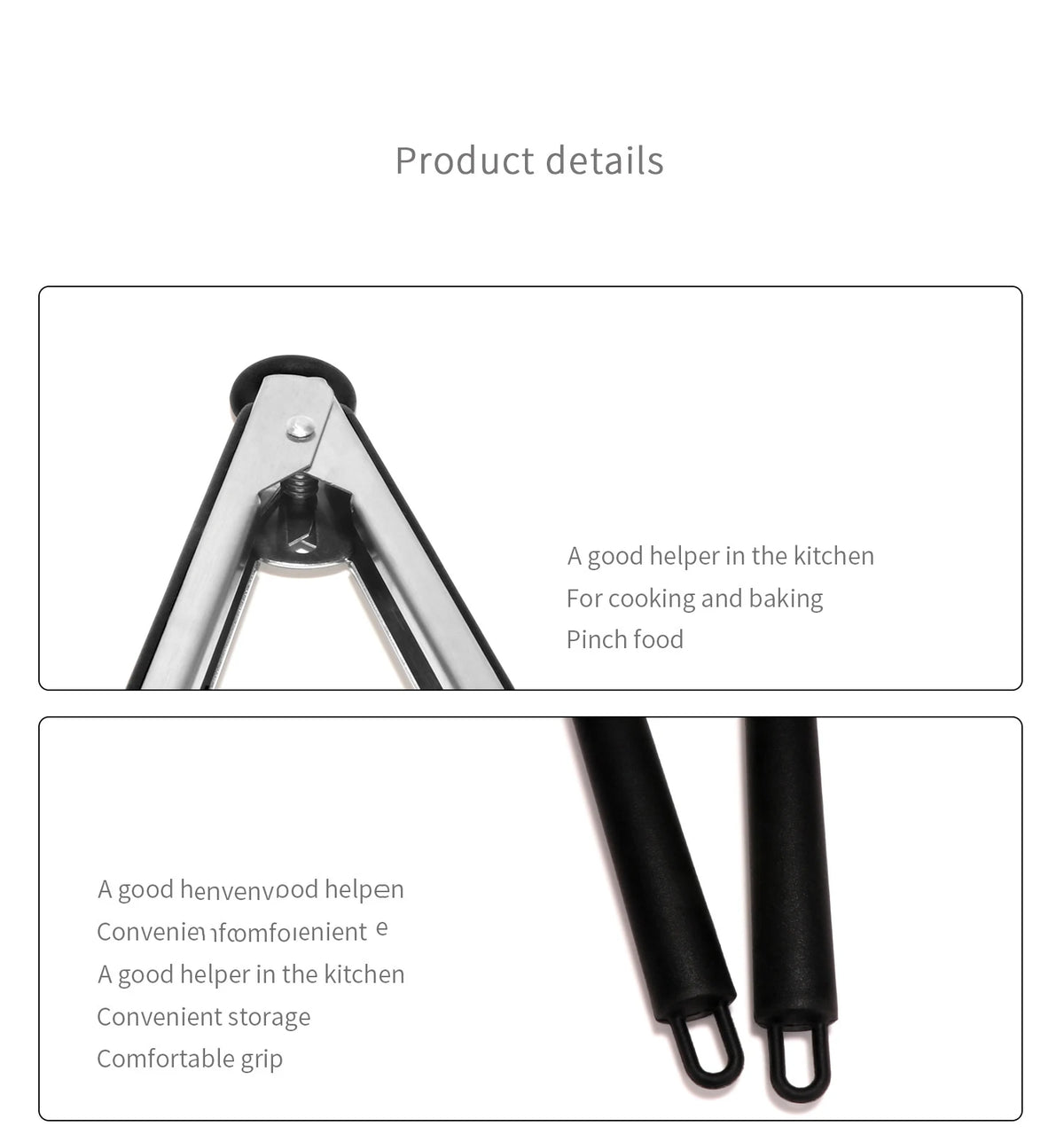 Black Non-Stick Silicone Kitchenware Cooking Utensils Cookware