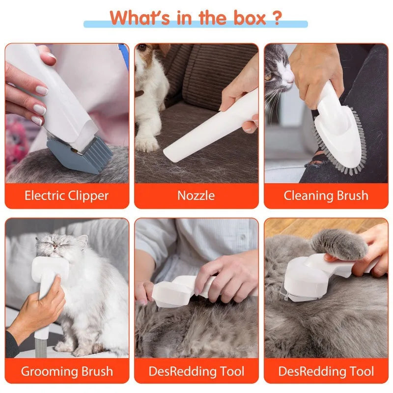 Zongyan Pet All In One Grooming Vacuum Kit
