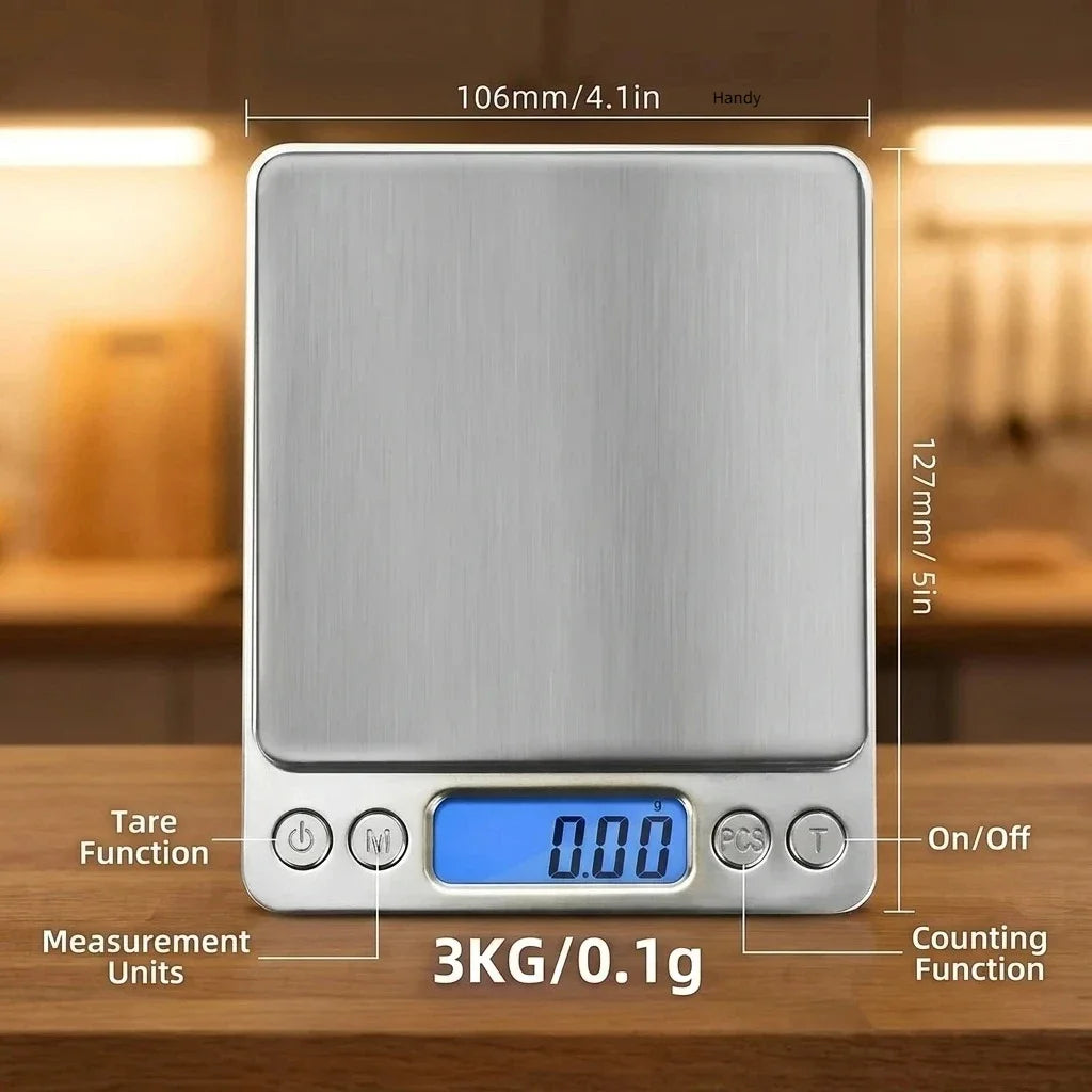 Digital Scale Stainless Steel Food Scale Lcd Display