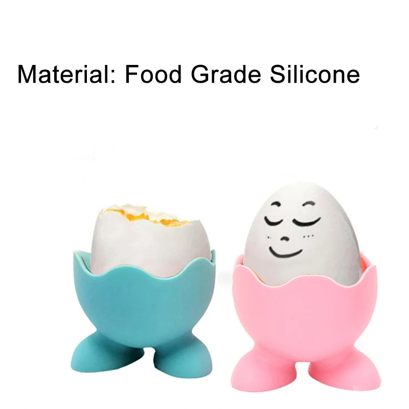 Breakfast Cooking Silicone Eggcup Egg Holder Boiler Egg