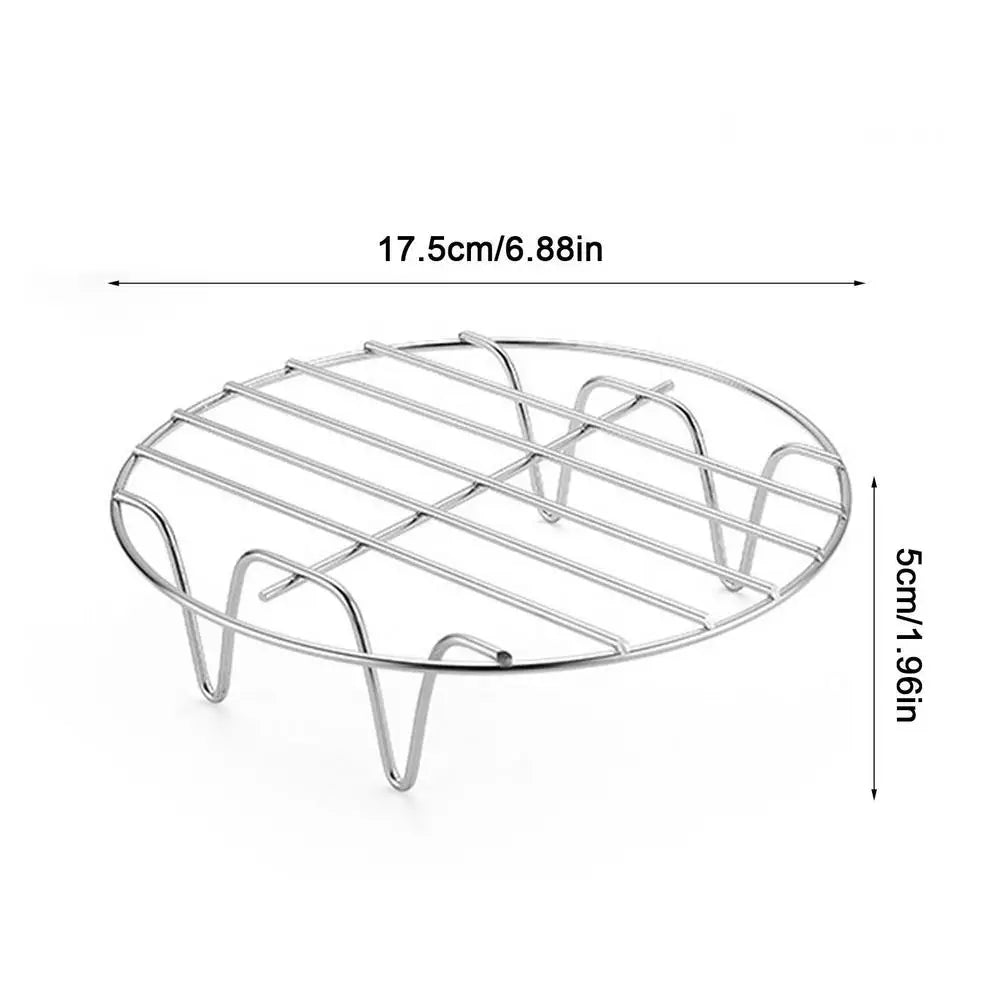Round Cooling Rack 6/7/8 Inch Stainless Steel Cooking