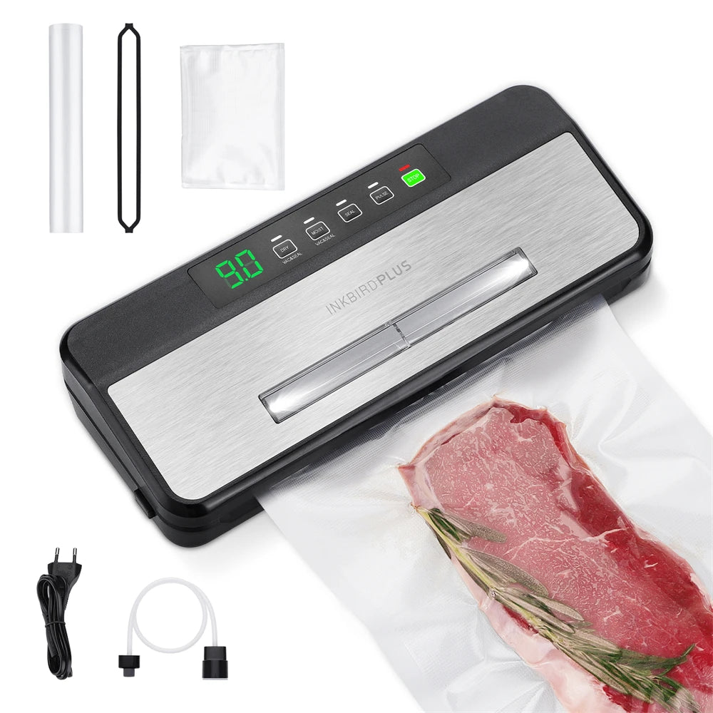 Inkbird Food Vacuum Sealer Machine Ink-Vs03 80kpa Strong