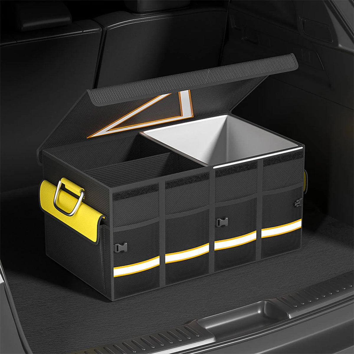 Foldable Car Trunk Organizer Universal Cargo Storage Container