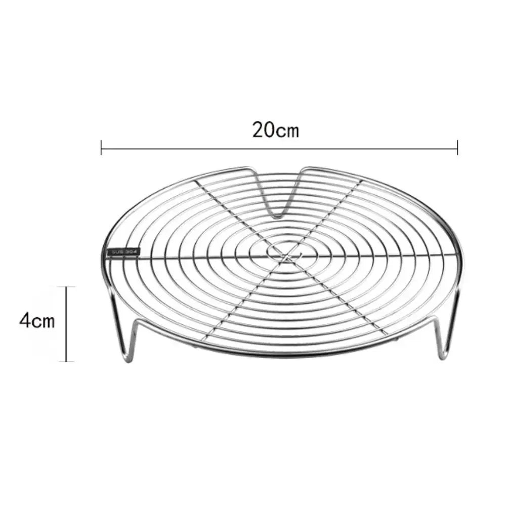 304 Stainless Steel Steamer Rack Pot Steaming Tray