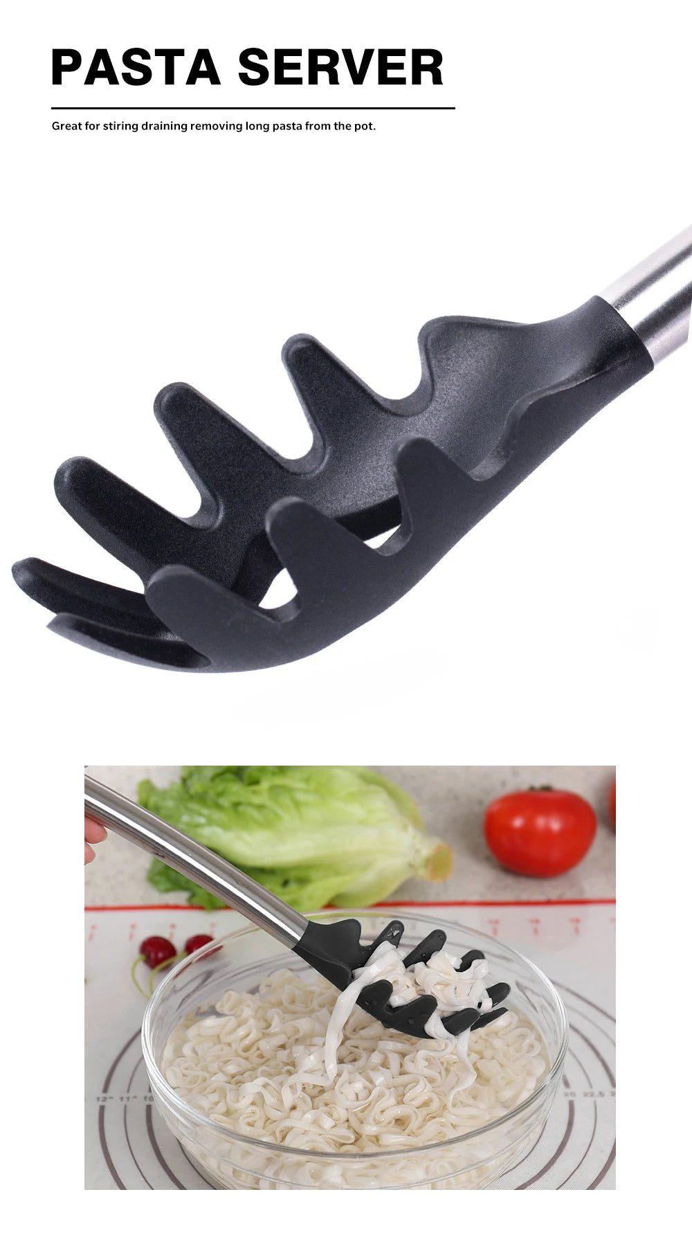 1-Pack Silicone Kitchenware Cooking Utensils Heat-Resistant