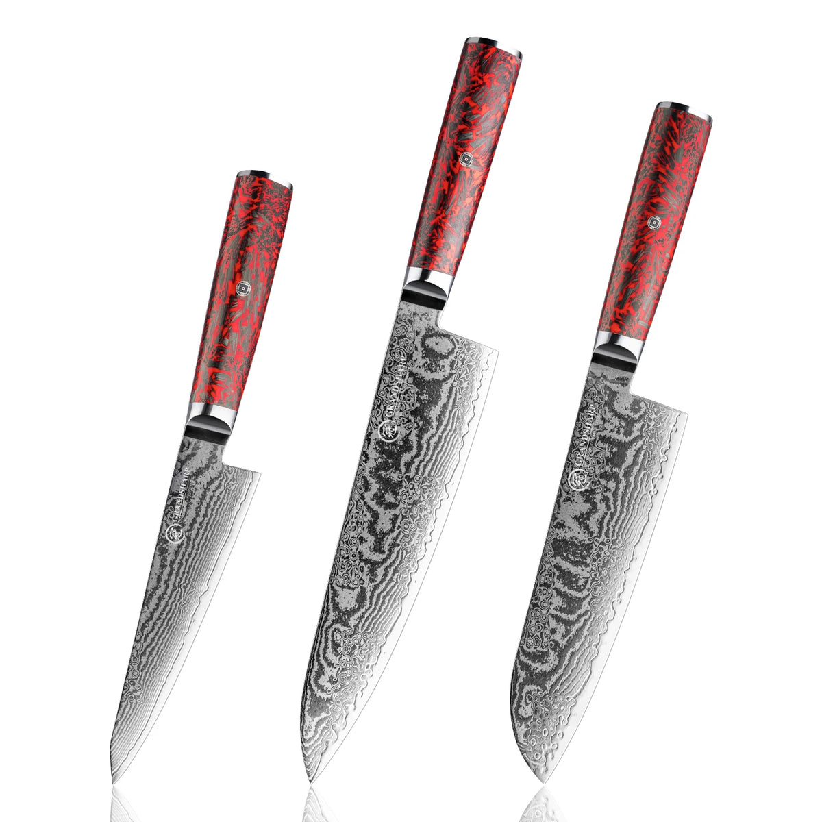 Grandsharp 1-6 Knives 67 Layers S35vn Powder Core
