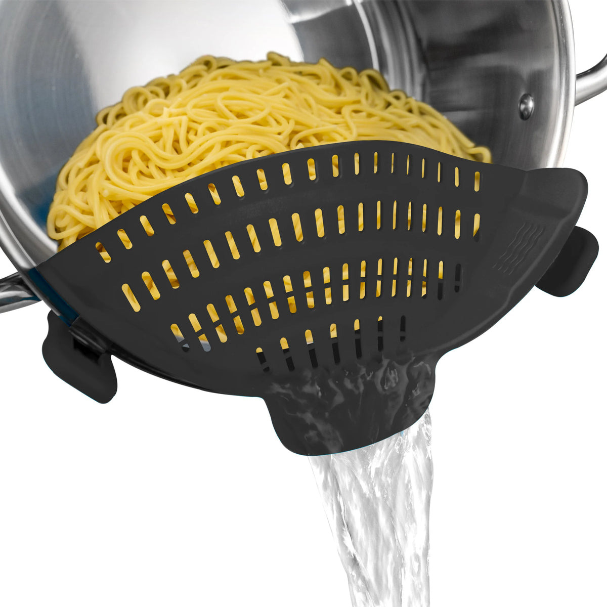 1pc Adjustable Silicone Clip On Strainer Pots Pot