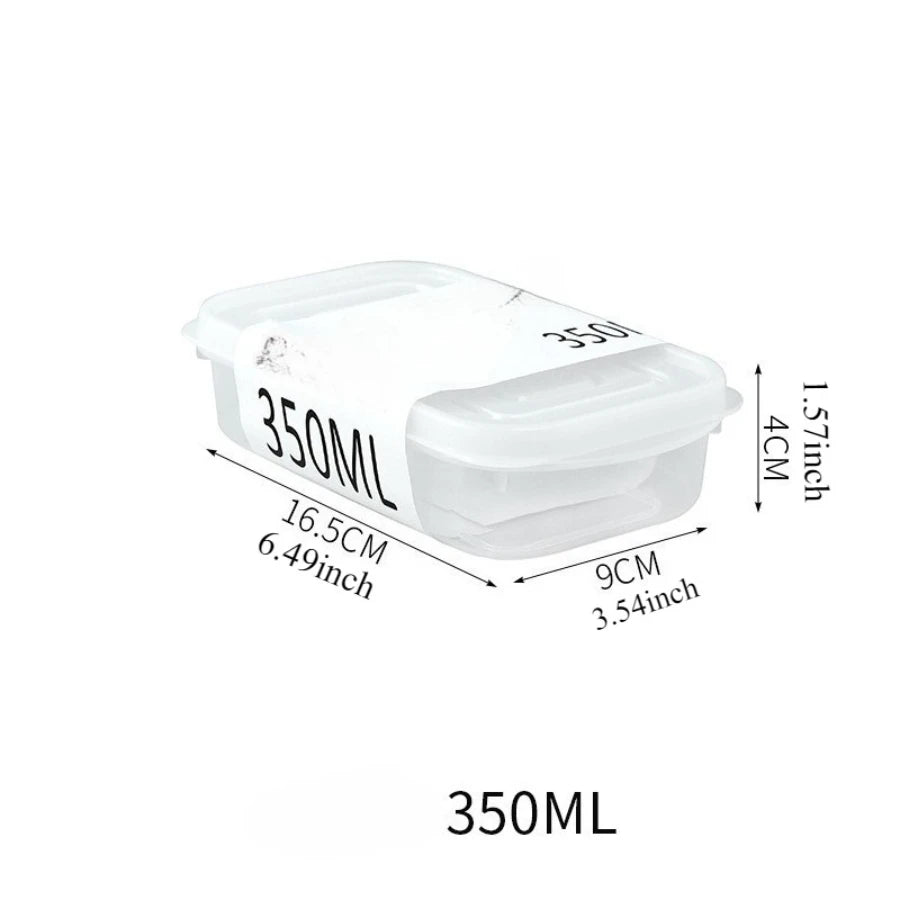 Food - Grade Meat Freezer Containers Weekly Meal