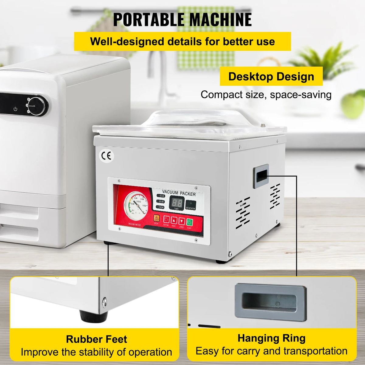 Succebuy Food Vacuum Packing Machine Commercial Chamber Vacuum
