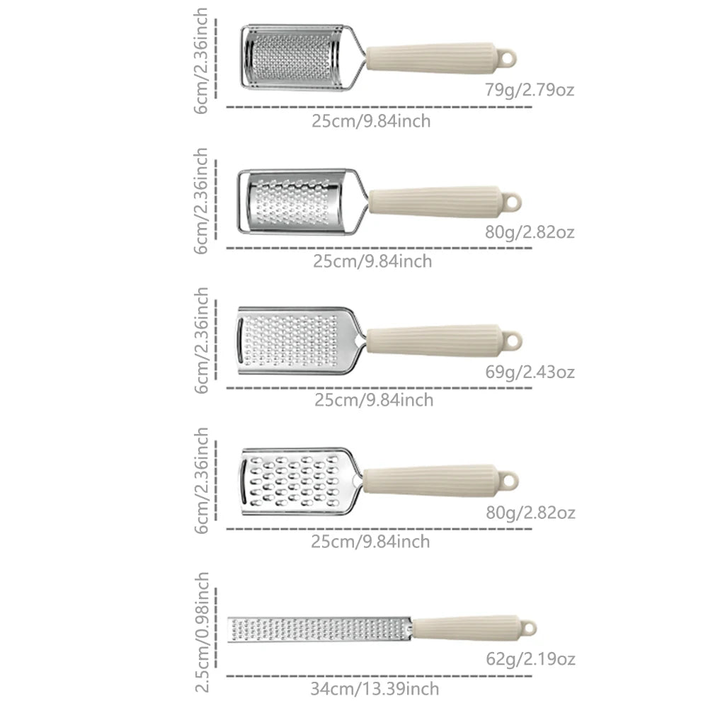 1pcs Stainless Steel Cheese Grater Slicer Lemon Zester